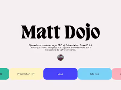 Portfolio : Matt Dojo