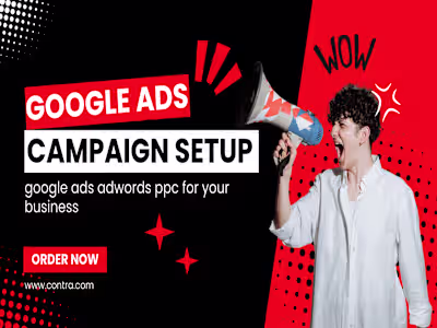 I will setup google ads adwords ppc campaigns for your business