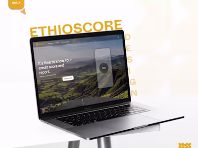 Ethioscore website Design