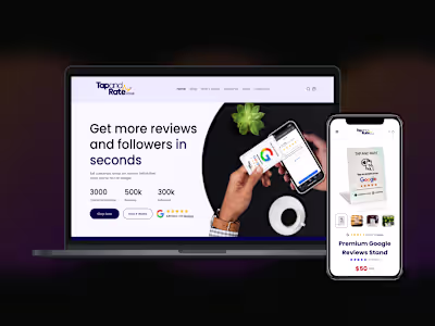 Rebuilding Tap and Rate's Shopify Store