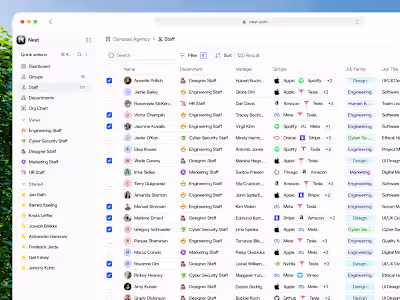Nest - HR ⏐ Dashboard