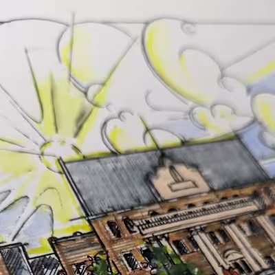 @happymealdraws on Instagram: “School of Architecture in Waterc…