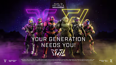 Throwback to XBOX Halo GenZ vs GenY tournament i style frame...