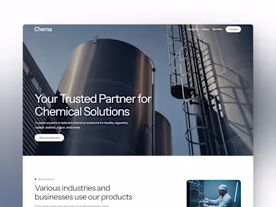 Chema: One-Page Business Website Template