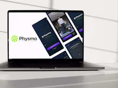 Healthcare App and Dashboard Design Project