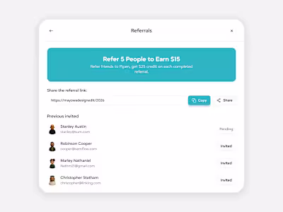 Optimizing User Growth via a Seamless Referral System