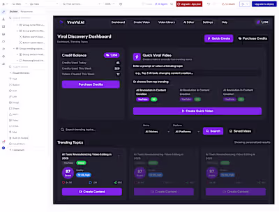 We're building ViraVid for #BubbleBuildsRevenue, and our ins...