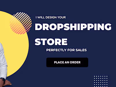 Dropshipping Store Design