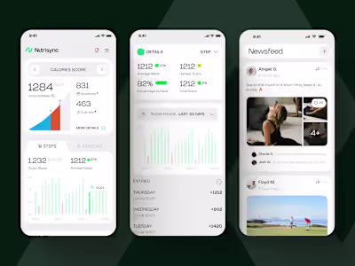 Nutrisync - Health & Fitness Tracker