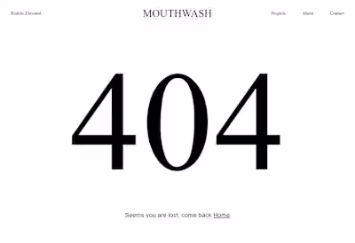 404 Error Page #03