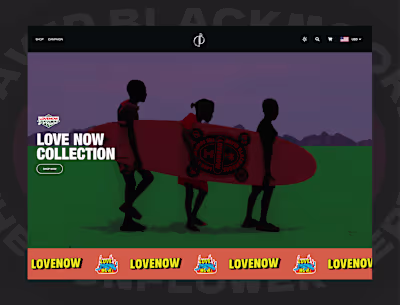 DavidBlackmoore Fashion E-commerce Website 