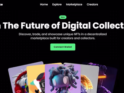NFT Marketplace Website