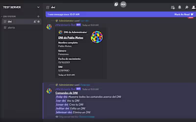 ID card and Alert Discord Bot
