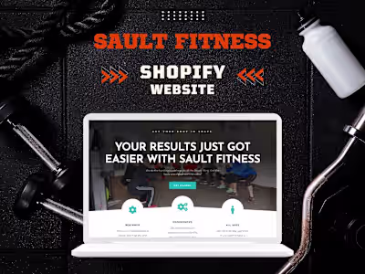Sault Fitness | Shopify Website