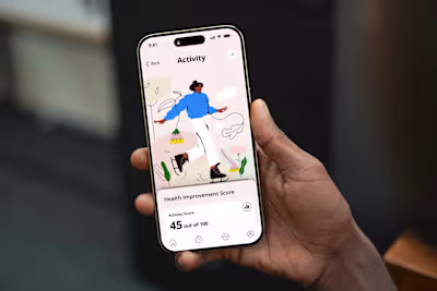 Mobile app design & illustration