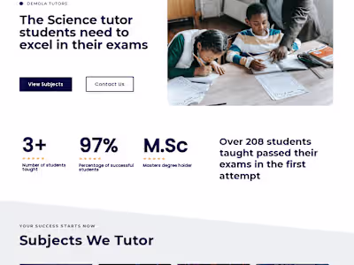 Demola Tutors