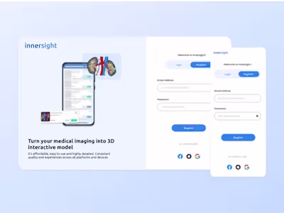 Diary platform website design