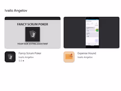 My personal mobile apps