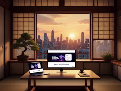 RZ Metaversity - Landing Page Design & Development