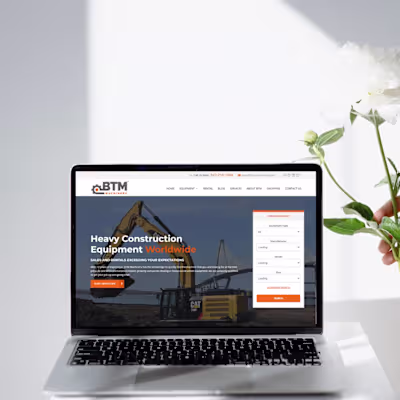 CONSTRUCTION WEBSITE DESIGN