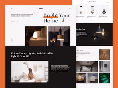Ihkari : Lamps E-commerce Website