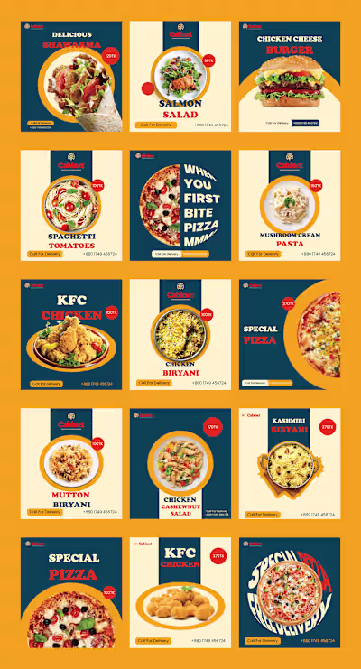 Unique Social Media Post Design :: Behance