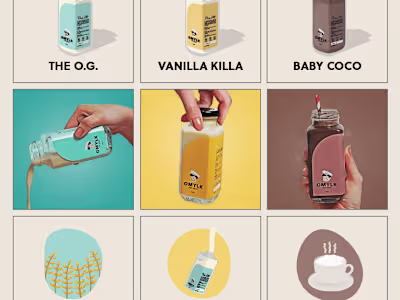 OMYLK | Social Media Template