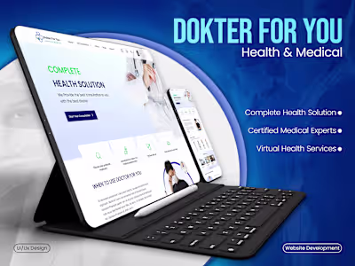Digital Healthcare Platform Design for Dokter for You