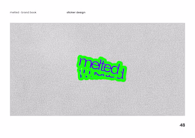 Melted - A Skincare brand (Brand Book)