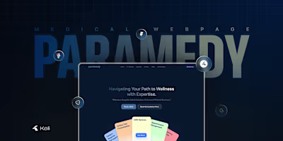 Medical Web Management | Paramedy :: Behance