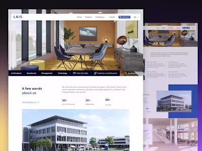 LAIS Architecture Website Revamp