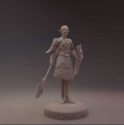 Dark ELf L2 fun sculpt