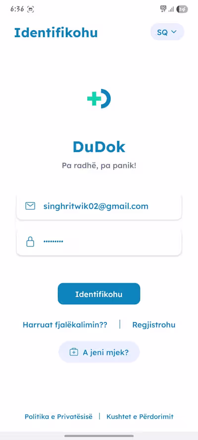 Dudok Client App Development