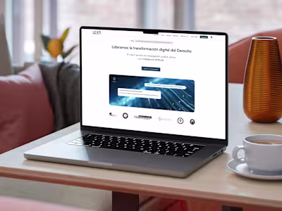 A modern AI-driven experience