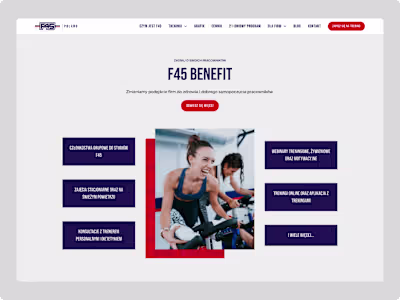 F45 Poland Website