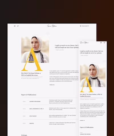 Adab - Framer Template