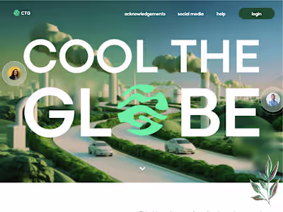 Climate Action Platform Design for Cool The Globe