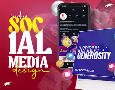 Indus Hospital Social Media Campaign Designs