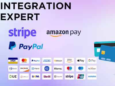 I will integrate paypal ,stripe payment gateway in your website