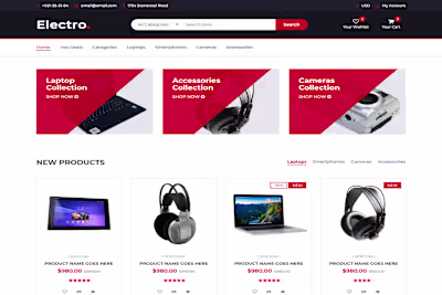 Minimalist E-Commerce Platform