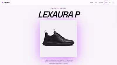 Lexaura: Luxury E-Commerce Launch Strategy
Designed