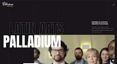 Multi-Page Palladium Latin Art Web Ecosystem Development