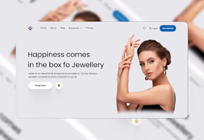 Jewelry store website UI Design on Behance