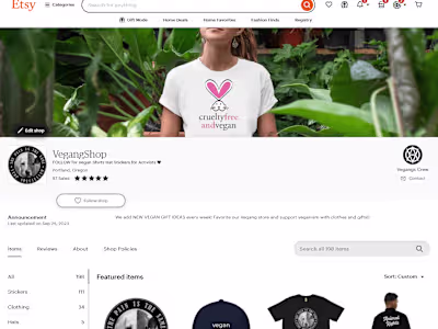 Etsy, Walmart and TikTok Store Creation