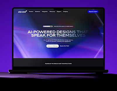 Elevate – AI-Powered Website Design for Agencies