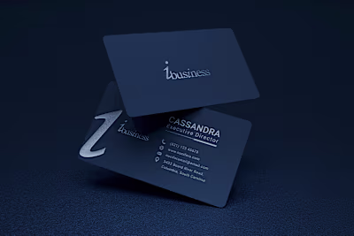 Business cards design for you.