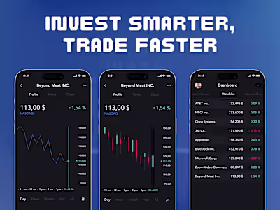 EquiTrade Stock Market App Development