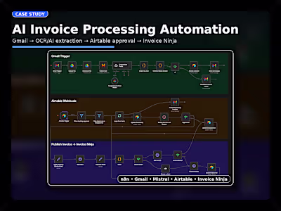 AI Invoice Processing Automation with