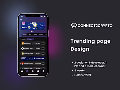 Helping Crypto investors find their next investment