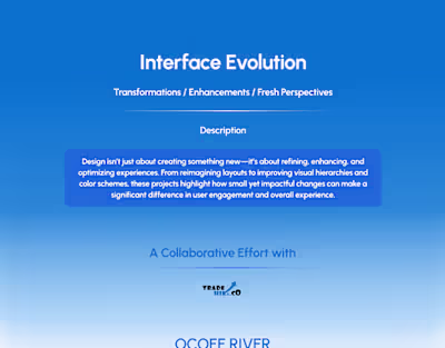 Interface Evolution :: Behance